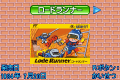 Hudson Best Collection Vol. 2: Lode Runner Collection screenshot 4 for GameBoy Advance